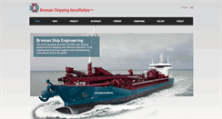 Desktop Screenshot of bremanshipping.com